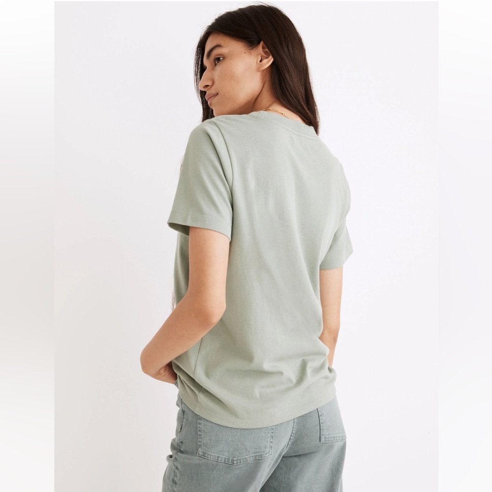 MADEWELL Women’s Supima® Frosted Willow Cotton Essential Tee XS